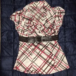 [4/$20] Y2K Satin Shirt